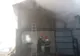 Incendiu la Leordeni! A luat foc un garaj din cauza coşului de fum