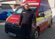 Un pompier a intervenit voluntar la un accident! A ajutat la extragerea pasagerilor