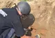 Grenadă antitanc de exercițiu, găsită într-o pădure din Bascov