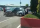 Accident în Argeș, în parcarea unui hipermarket. O femeie, transportată la spital