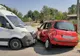 Accident la Recea! O şoferiţă a lovit o autoutilitară
