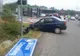 A intrat cu mașina într-un șanț, la Stâlpeni