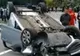 S-a răsturnat cu mașina la Lerești. O victimă, transportată la Spitalul Județean