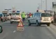 Video-Șofer rănit după ce s-a răsturnat cu mașina pe A1!