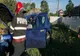 Video-S-a răsturnat cu mașina într-o grădină, la Buzoești!