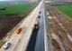 VIDEO. Se asfaltează pe Drumul Expres Craiova-Piteşti. Mobilizare între Slatina şi Balş