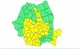 Cod Galben de vijelii, ploi puternice și grindină. Judeţele afectate