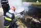 Trei vehicule s-au lovit, după ce un incendiu ar fi izbucnit într-un autoturism în apropiere de o stație PECO