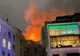 INCENDIU URIAȘ pe Șoseaua Nordului - Pompierii intervin de urgență. Oamenii, sfătuiți să părăsească locuințele învecinate