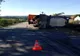 ACCIDENT RUTIER ÎN ARGEȘ: CAP TRACTOR RĂSTURNAT PE DN 73 C