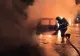 Mașină distrusă de flăcări în județul Argeș. Autoturismul a ars ca o torță: imagini șocante VIDEO 