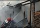 Şi-a incendiat casa, la Mihăeşti! A rămas fără adăpost