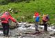 Video! Turist german - atac de panică în Munții Făgăraș. A fost părăsit de prieteni