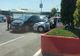 Accident în Argeș, în parcarea unui hipermarket. O femeie, transportată la spital