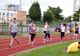 Accesul restricționat pe pista de atletism, fiind organizate meciuri
