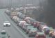 Trafic aglomerat la intrarea în Capitală, dinspre Autostrada București-Pitești