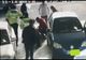 Video-Imagini surprinse în timp ce un polițist a salvat de la moarte un piteștean