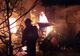 Video-Incendiu la o vilă din Ștefănești!
