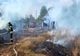 Incendiu la un depozit de fân din comuna Bârla, Argeș