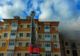 25 de persoane evacuate dintr-un bloc de Giurgiu după ce a izbucnit un incendiu 
