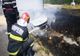 Trei vehicule s-au lovit, după ce un incendiu ar fi izbucnit într-un autoturism în apropiere de o stație PECO