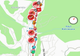 Coloane de autoturisme pe DN1 – Valea Prahova. Se circulă în coloană în zona stațiunilor și la Posada-Comarnic